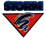 Guelph Storm 1991-1995 primary logo iron on heat transfer...